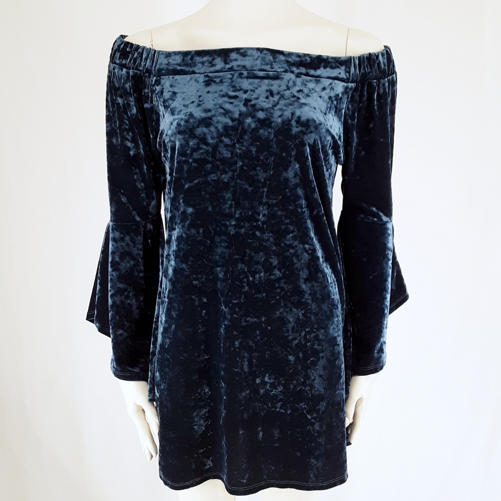 True Destiny | Off Shoulder Poet Dress